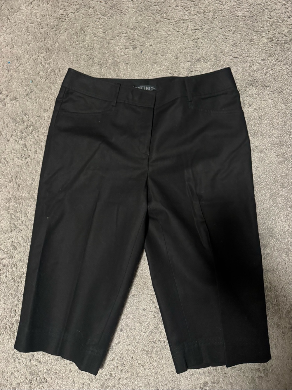 Lafayette 148 New York Black Women's Bermuda Shorts